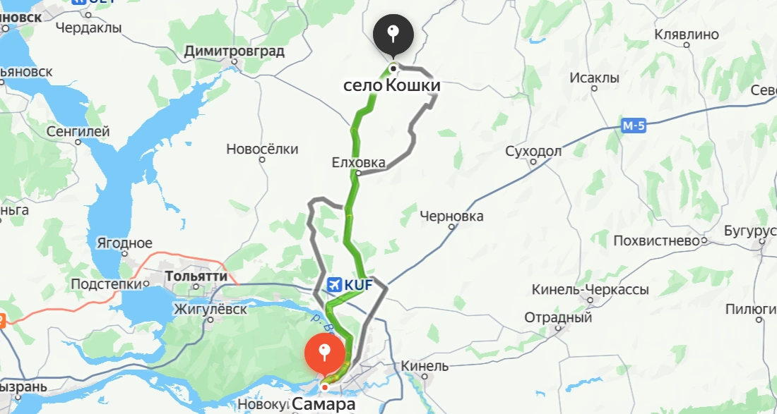 Кошки — Самара