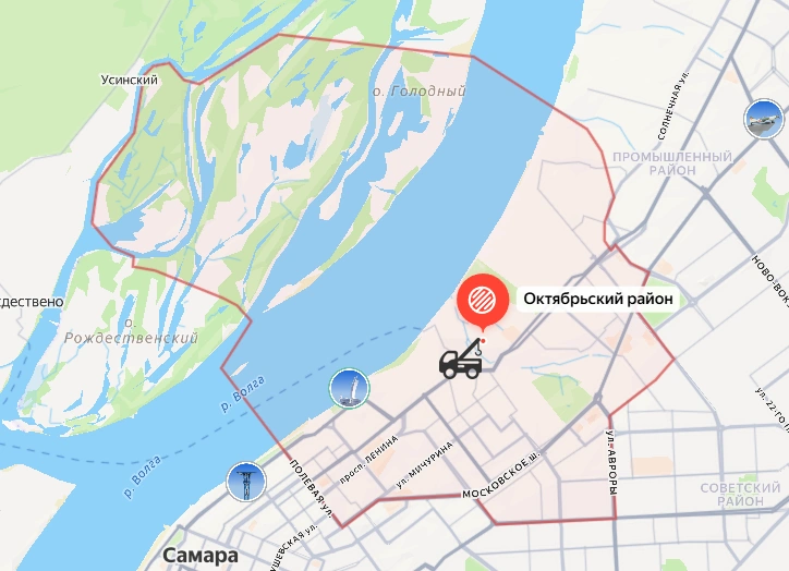 Октябрьский район, Самара